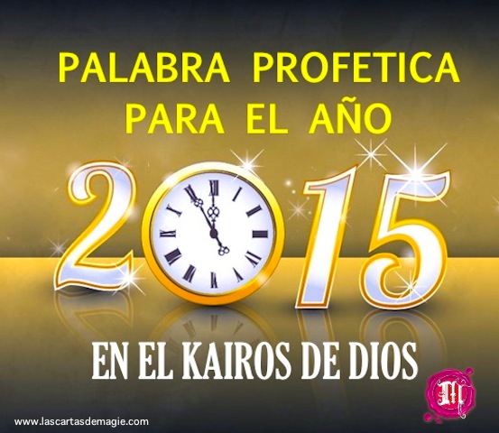 Palabra Profética Año 2015