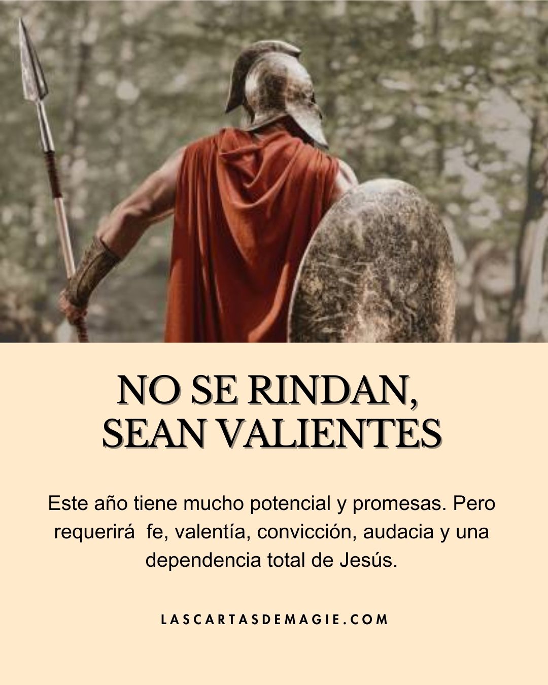 No se rindan, sean valientes - Las Cartas de Magie