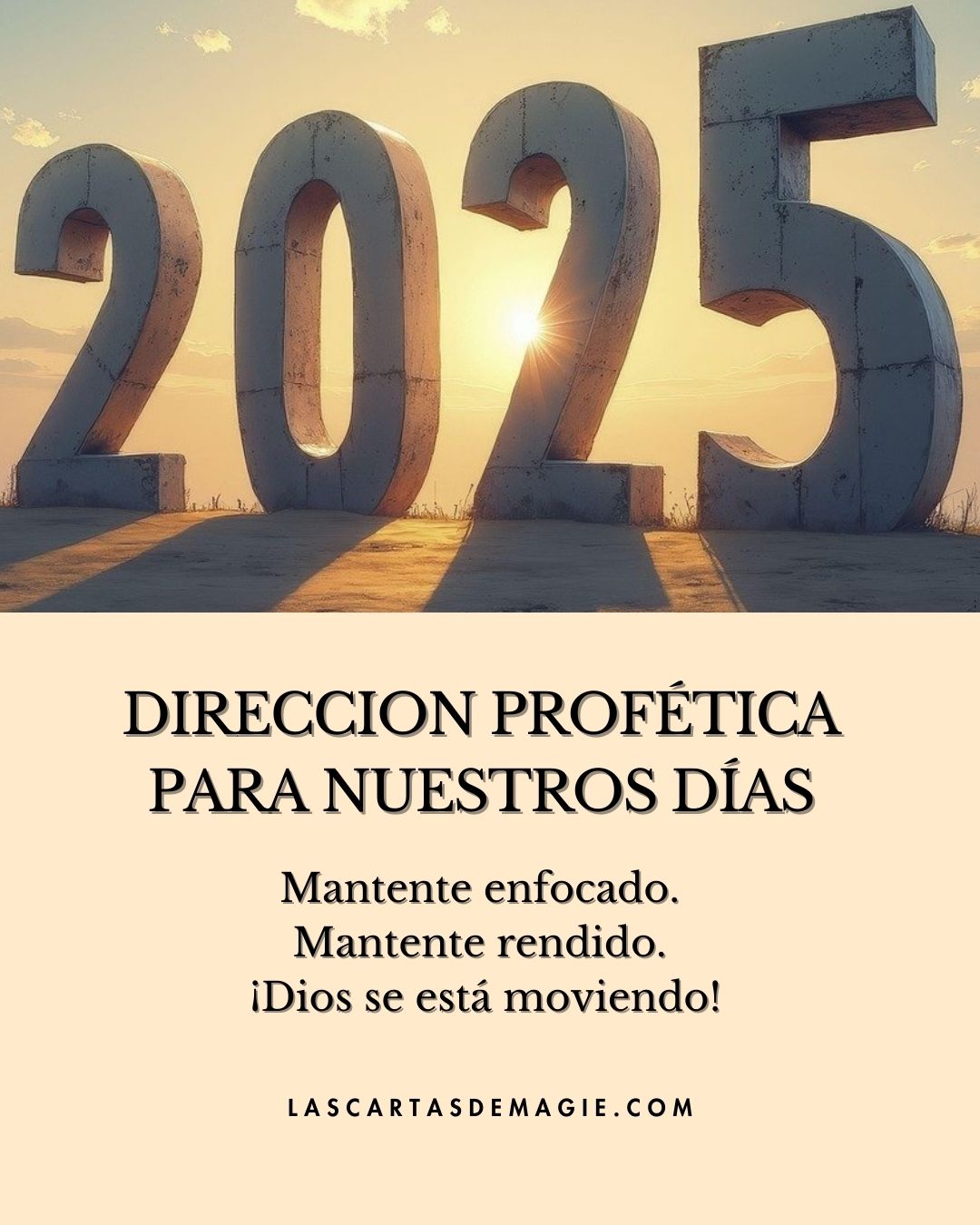 Dirección profética para nuestros días - Las Cartas de Magie