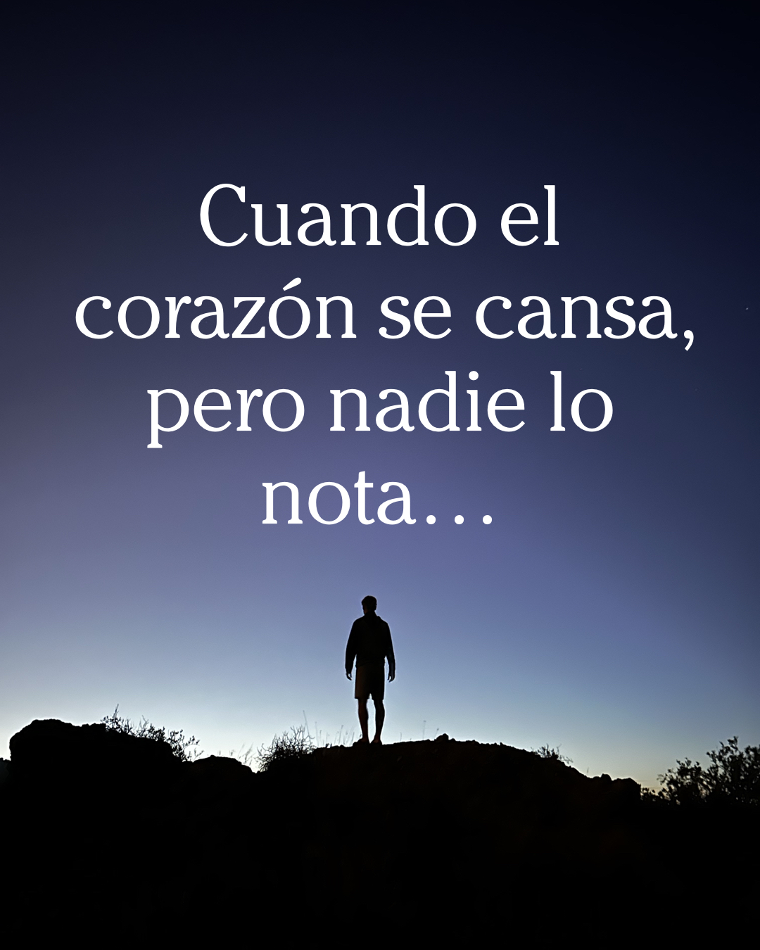 Cuando el corazón se cansa, pero nadie lo nota - Las Cartas de Magie