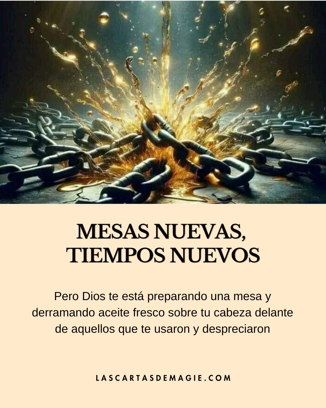 Mesas nuevas, tiempos nuevos - Las Cartas de Magie