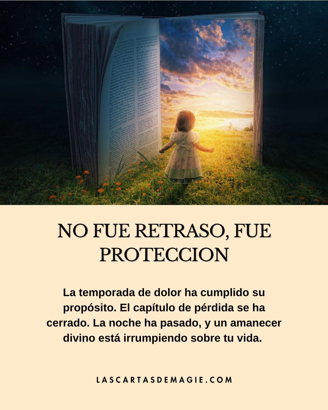 No fue retraso, fue protección - Las Cartas de Magie