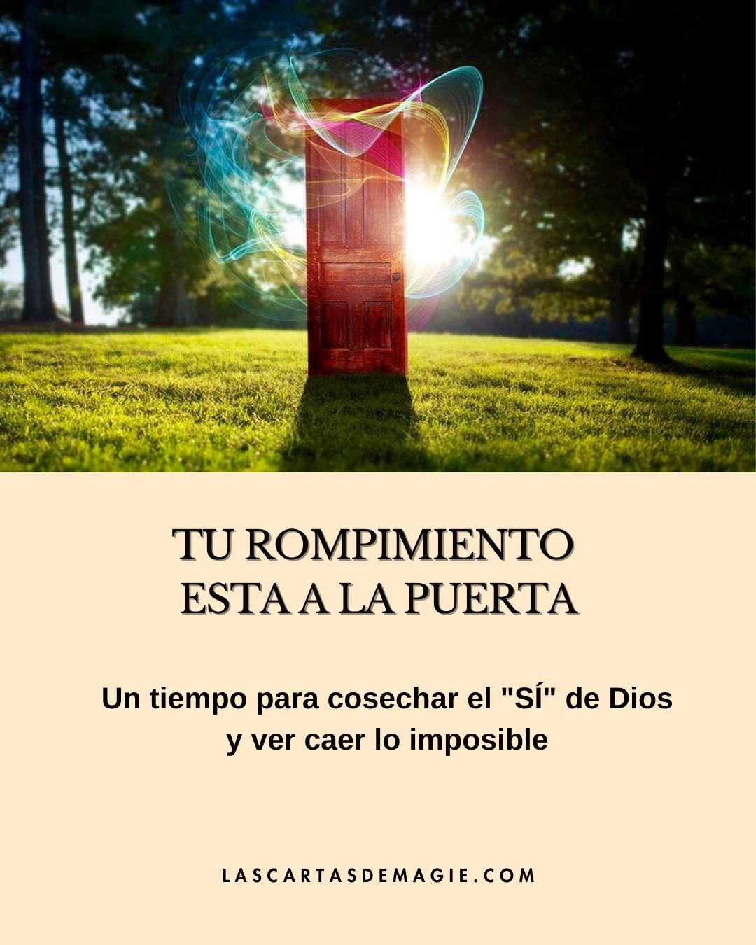 Tu rompimiento está a la puerta - Las Cartas de Magie