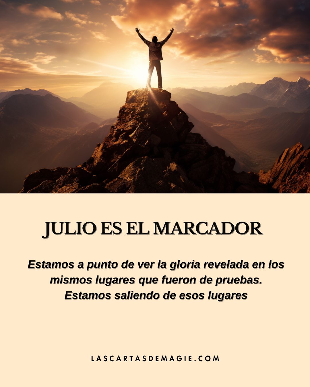 Julio es el marcador - Las Cartas de Magie