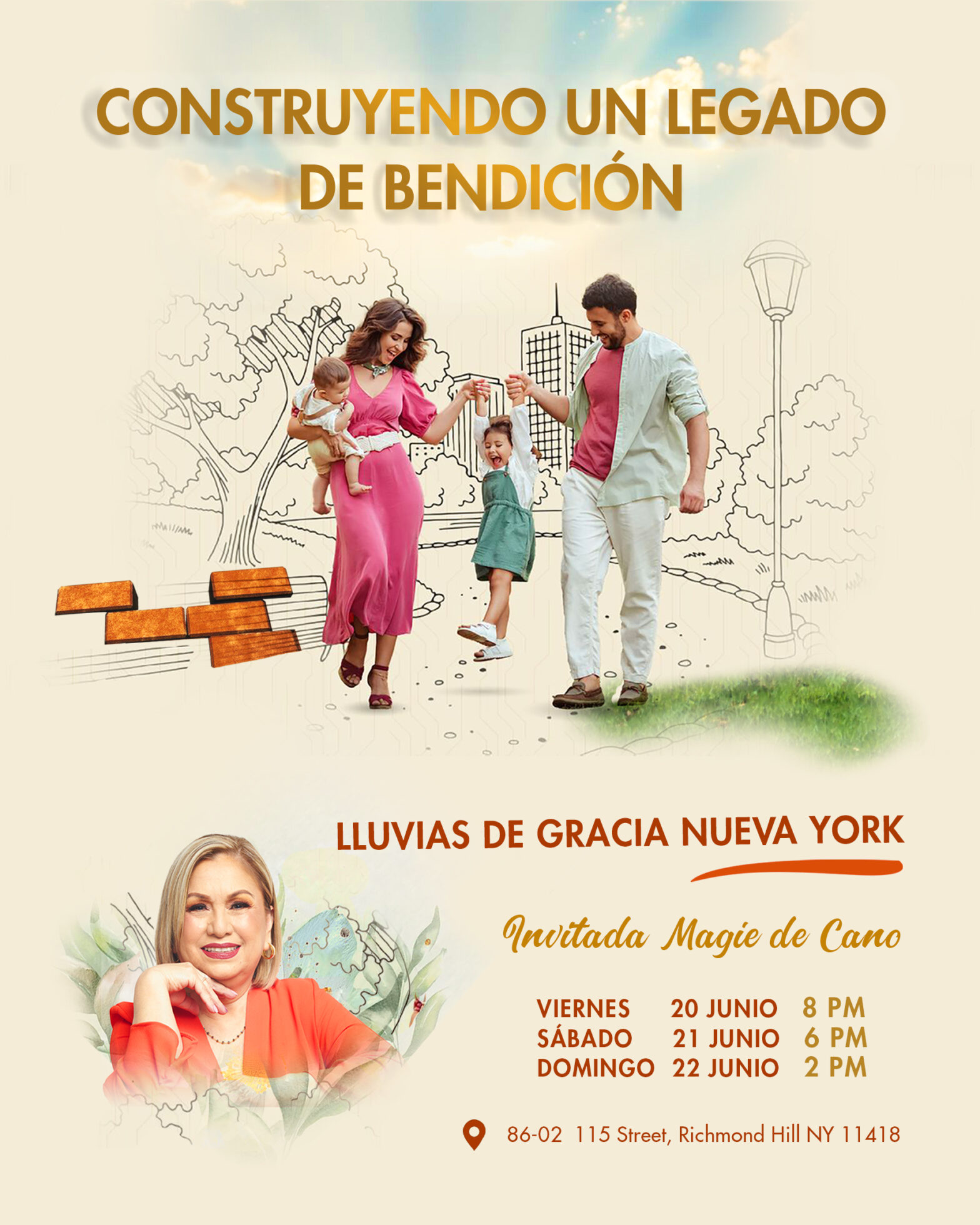 Conferencia para la familia en New York - Las Cartas de Magie