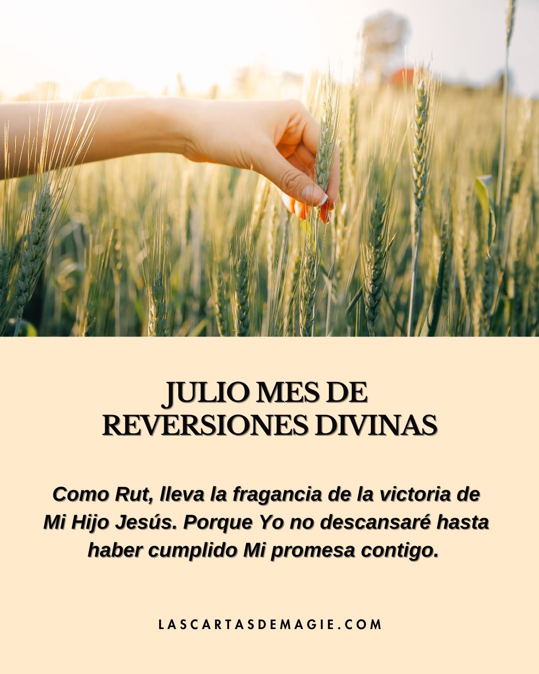 Julio Mes de Reversiones Divinas - Las Cartas de Magie