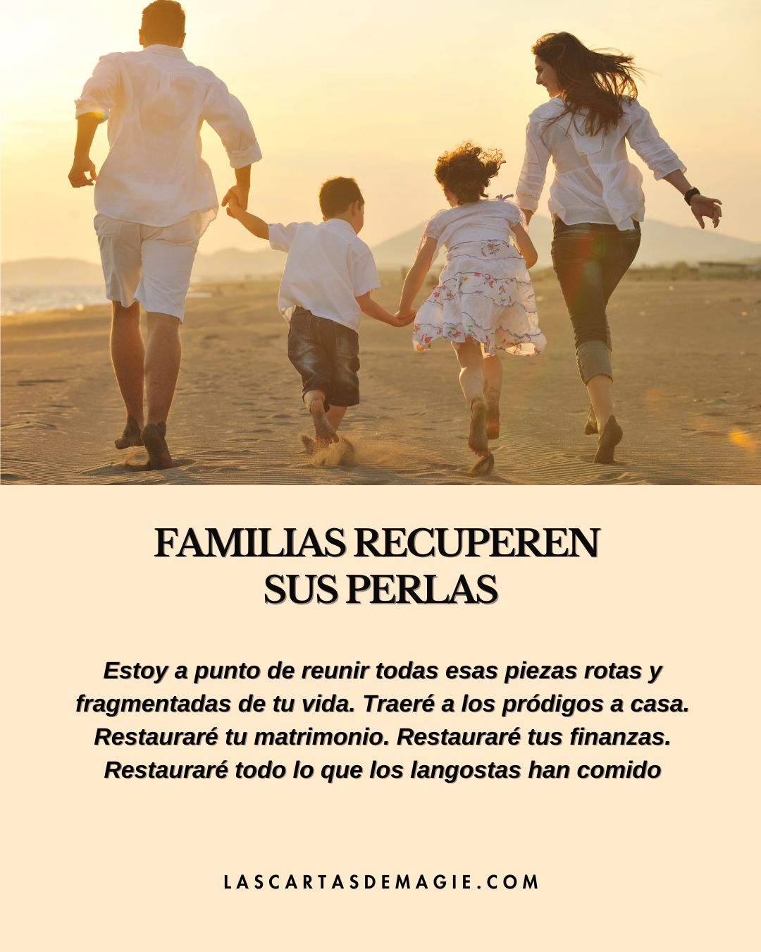 Familias recuperen sus perlas - Las Cartas de Magie