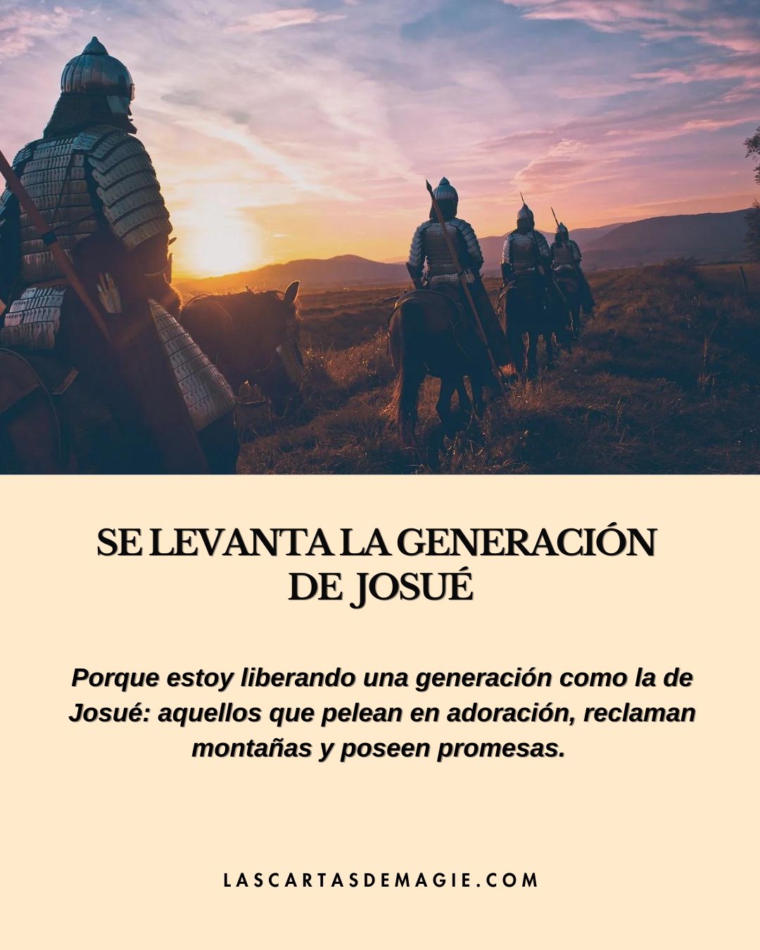 Se levanta la generación de Josué - Las Cartas de Magie