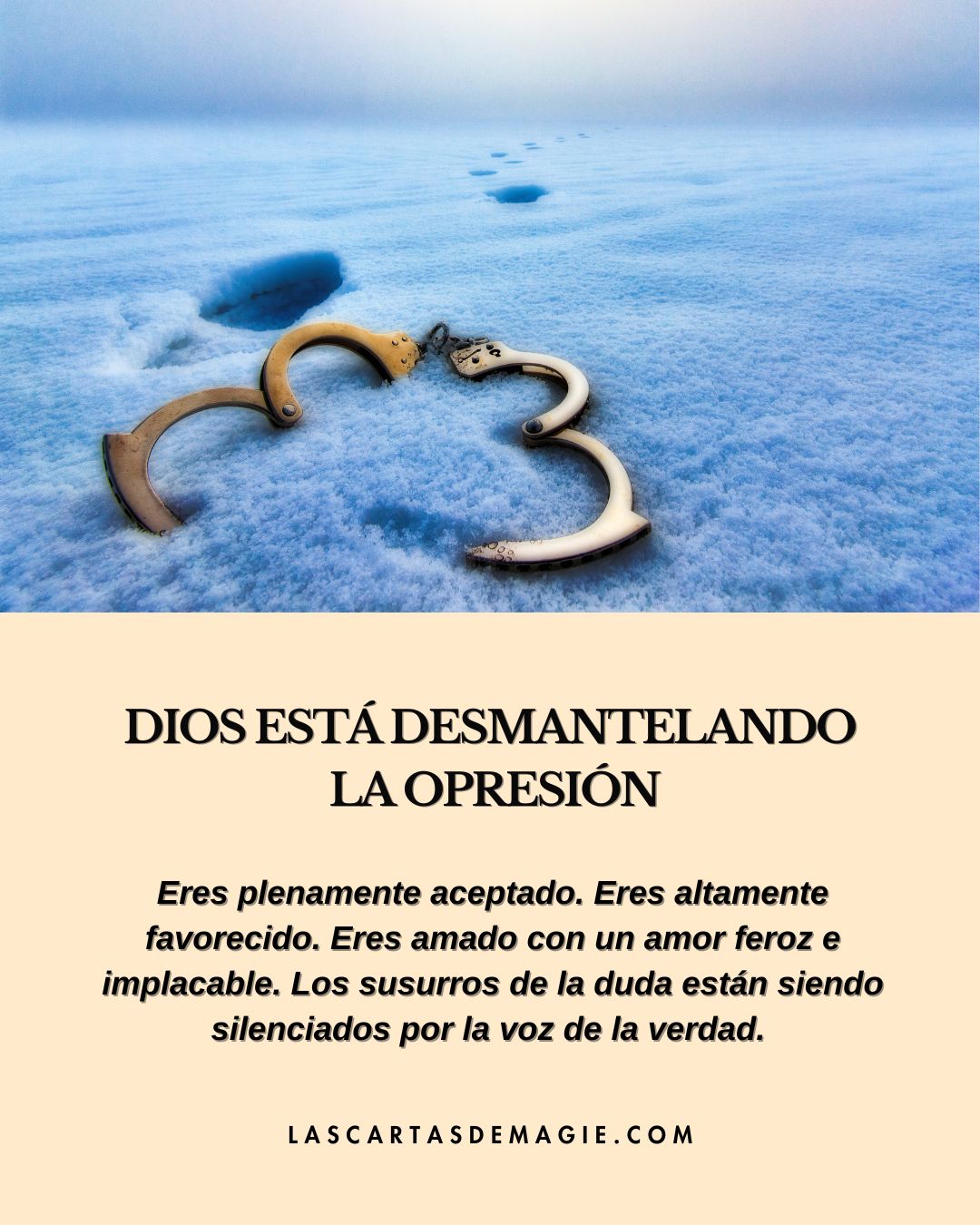 Dios está desmantelando la opresión - Las Cartas de Magie