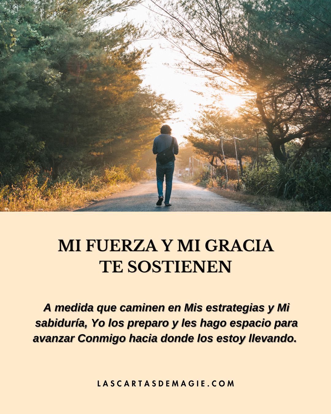 Mi fuerza y Mi gracia te sostienen - Las Cartas de Magie