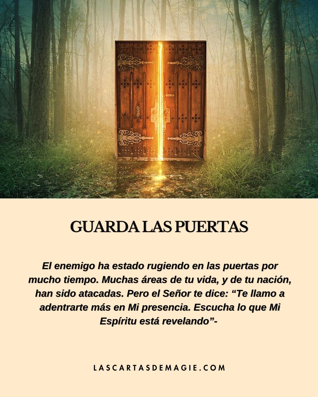 Guarda las puertas - Las Cartas de Magie