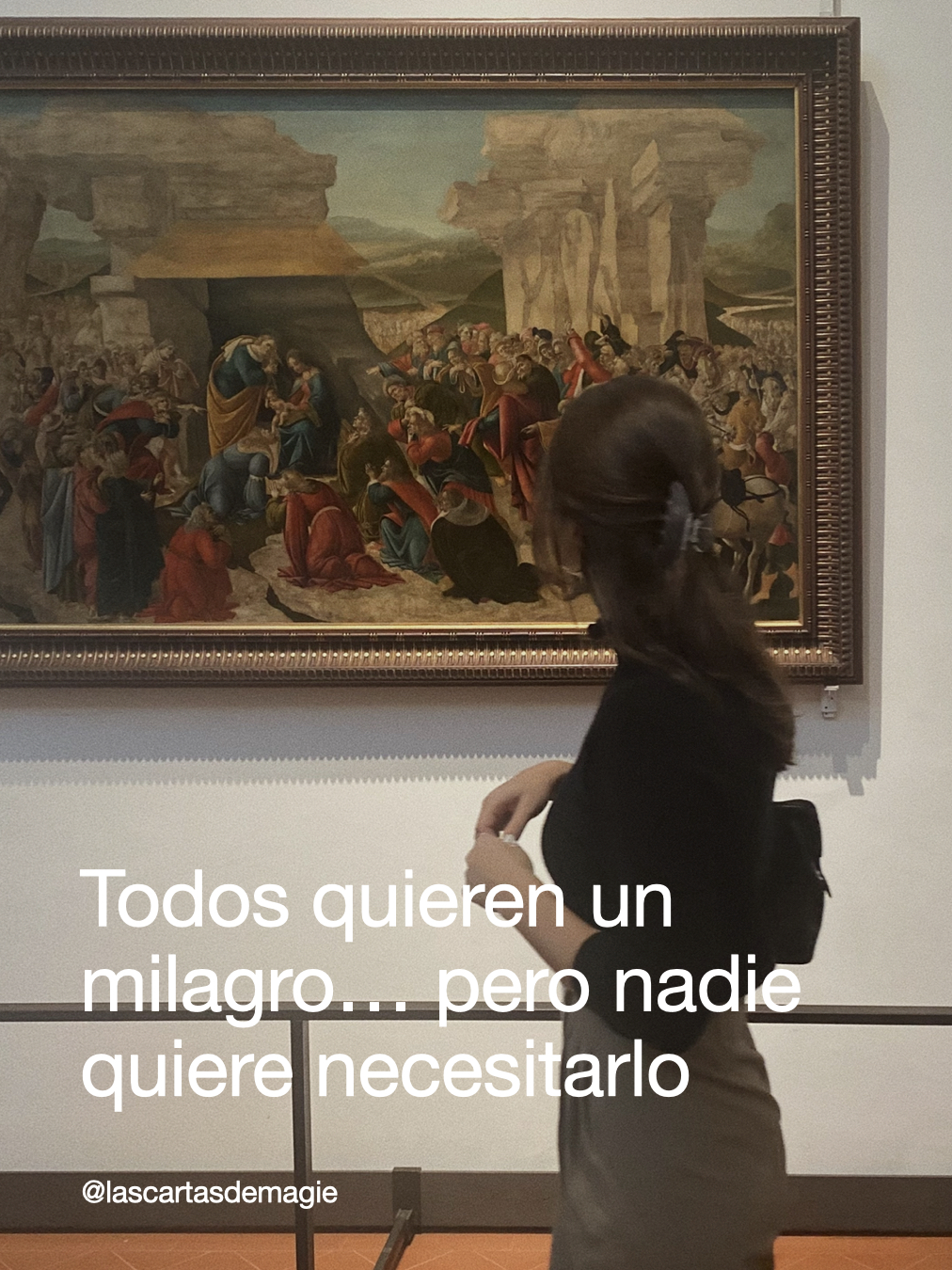 Todos quieren un milagro… pero nadie quiere necesitarlo - Las Cartas de Magie