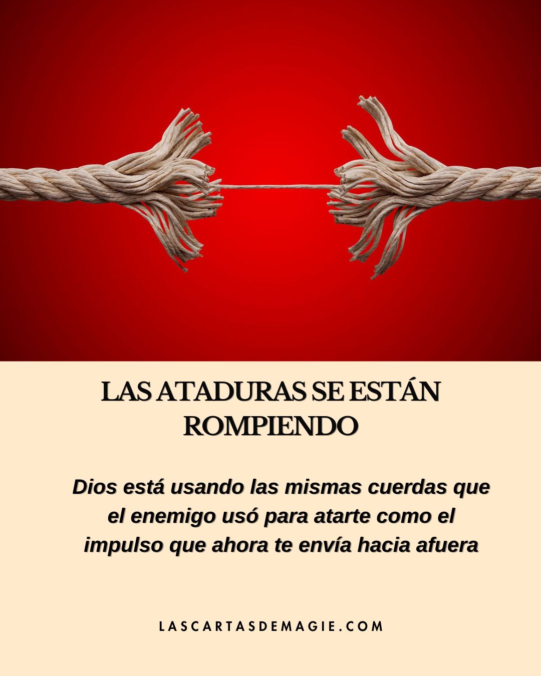Las ataduras se están rompiendo - Las Cartas de Magie