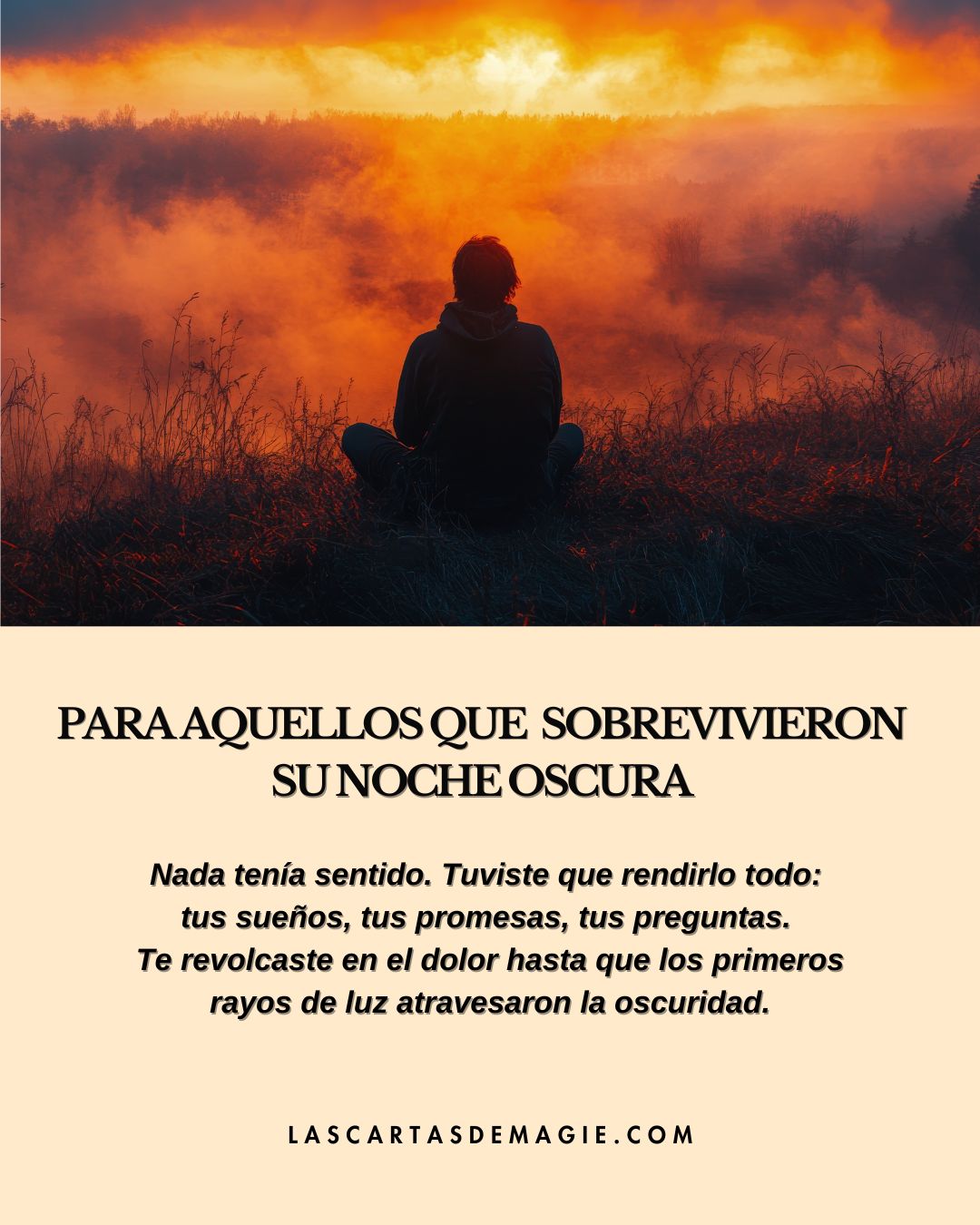 Para aquellos que sobrevivieron su noche oscura - Las Cartas de Magie