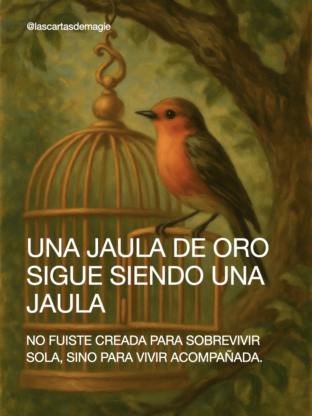 Una jaula de oro sigue siendo una jaula - Las Cartas de Magie