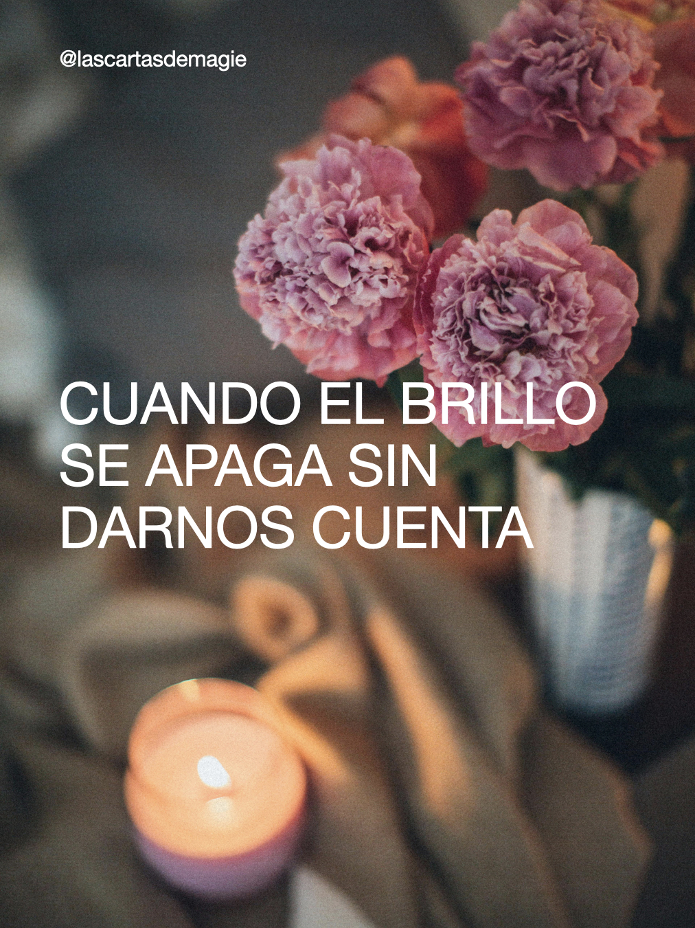 Cuando el brillo se apaga sin darnos cuenta - Las Cartas de Magie