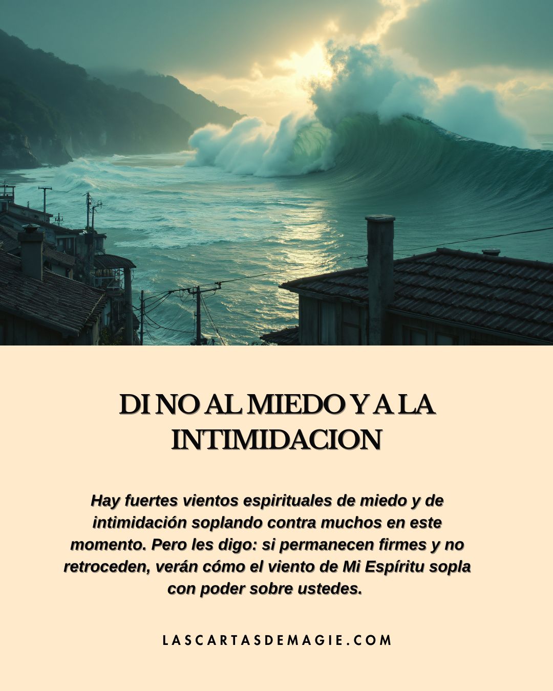 Di no al miedo y a la intimidación - Las Cartas de Magie