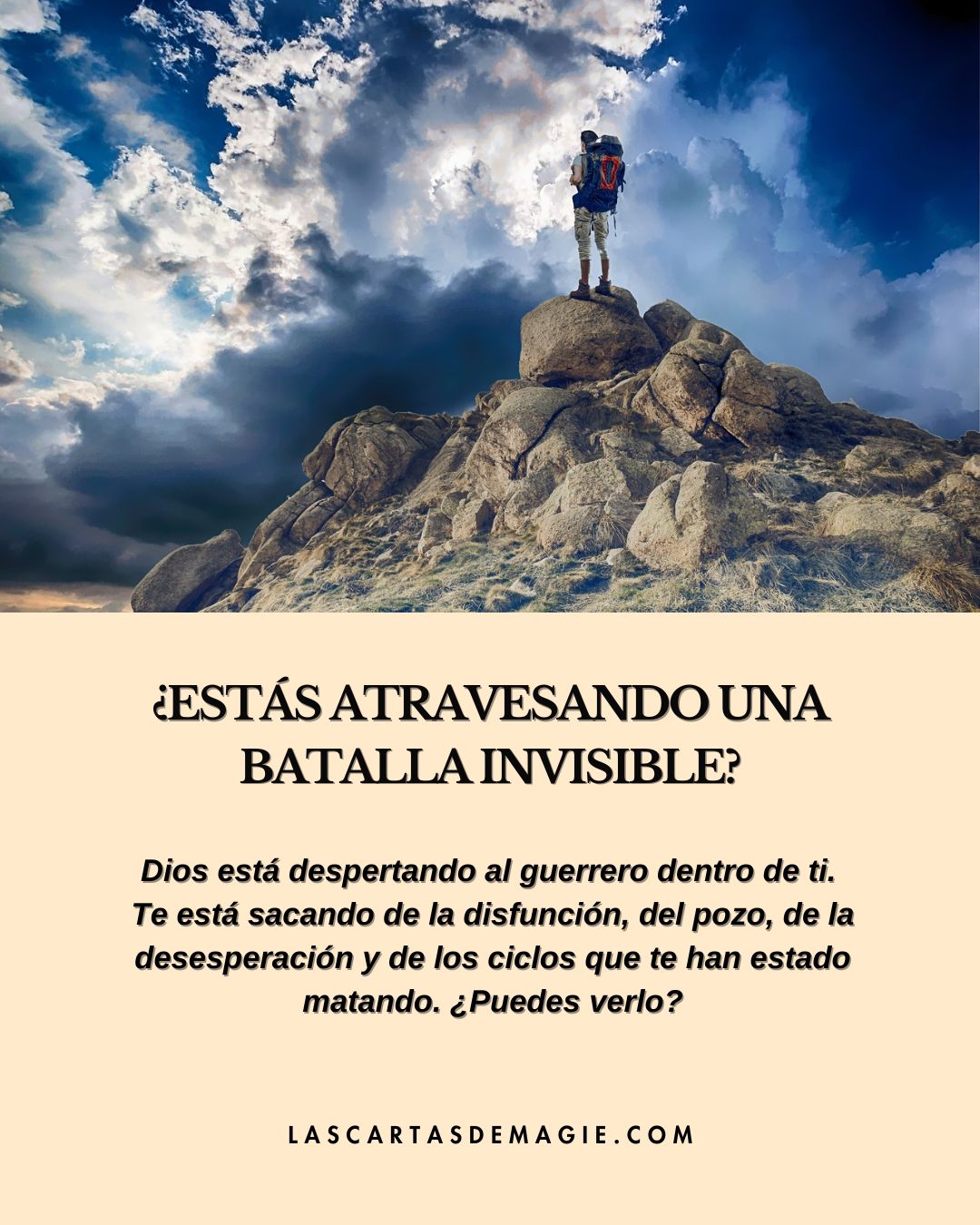 ¿Estás atravesando una batalla invisible? - Las Cartas de Magie
