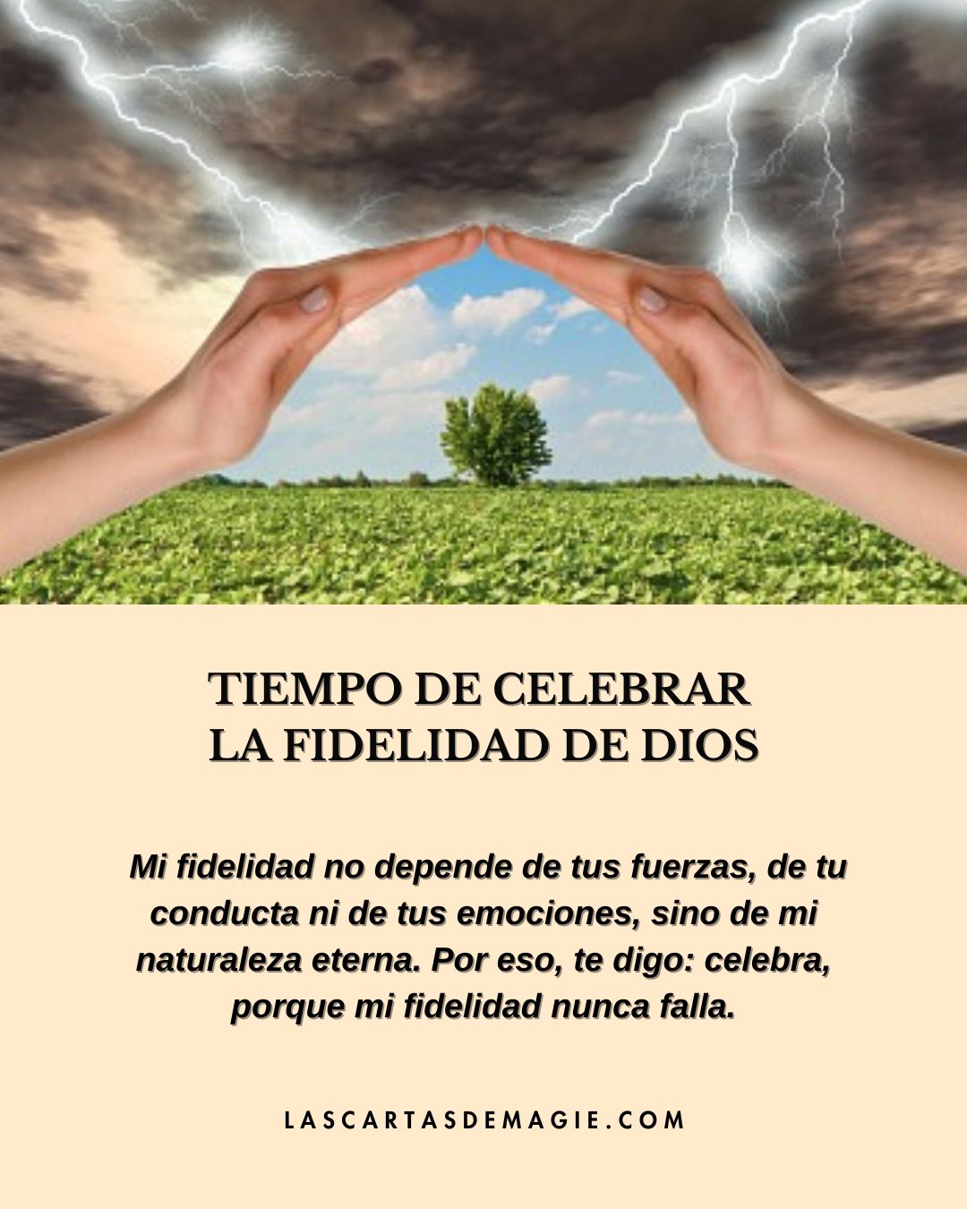 Tiempo de celebrar la fidelidad de Dios - Las Cartas de Magie