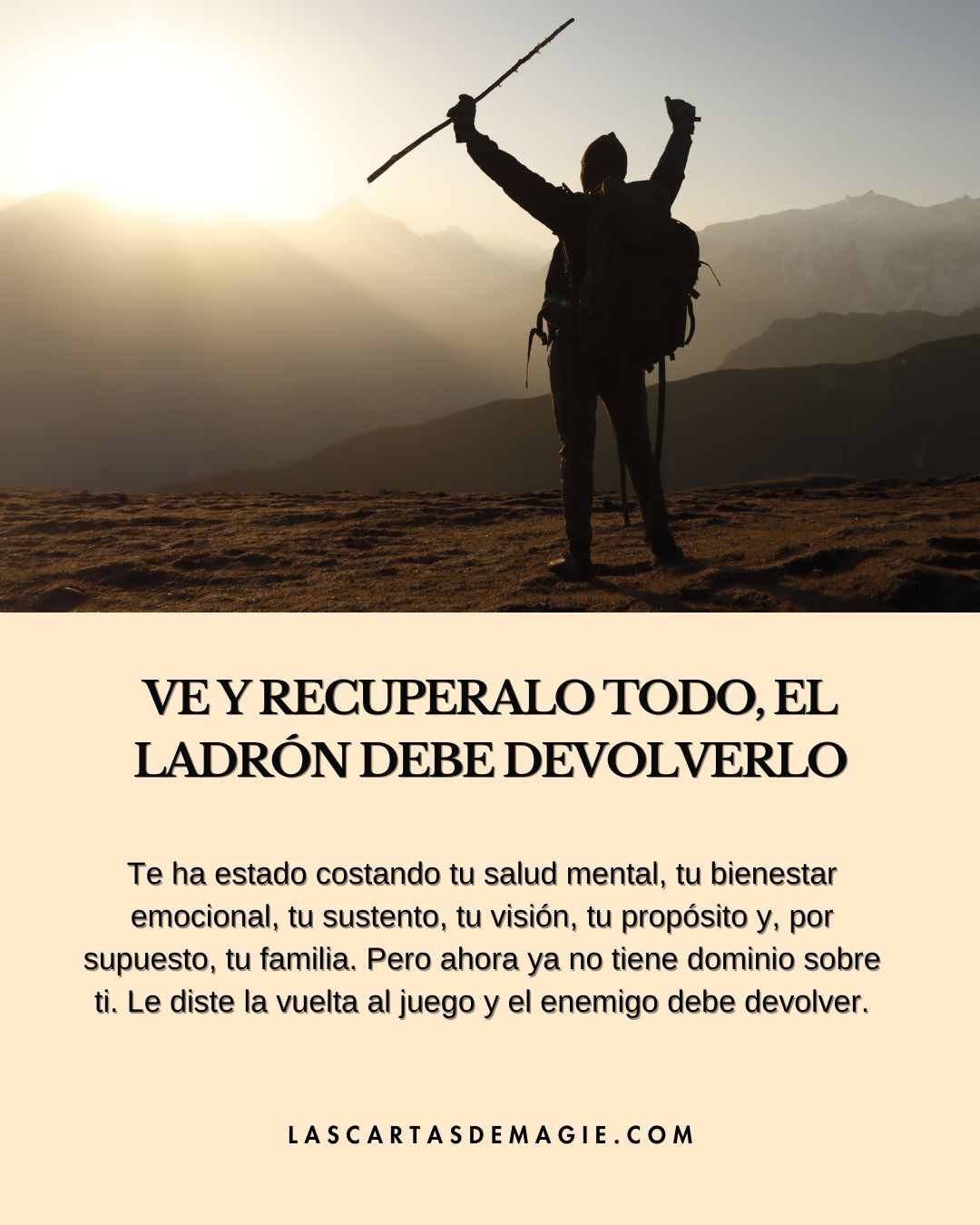 Ve y recupéralo todo, el ladrón debe devolverlo - Las Cartas de Magie