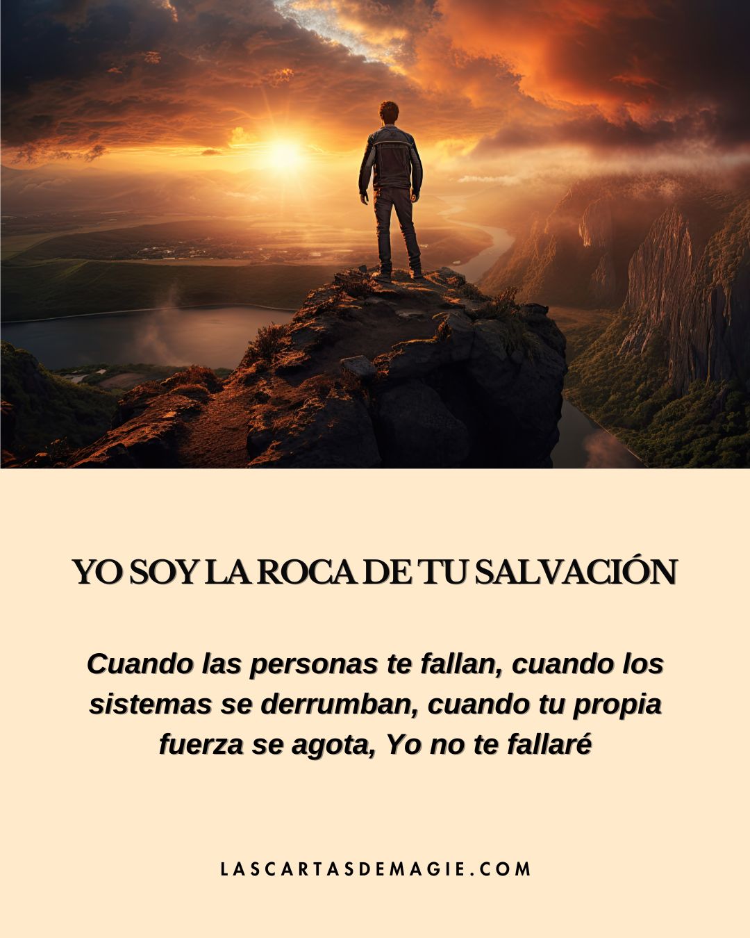 Yo soy la roca de tu salvación - Las Cartas de Magie