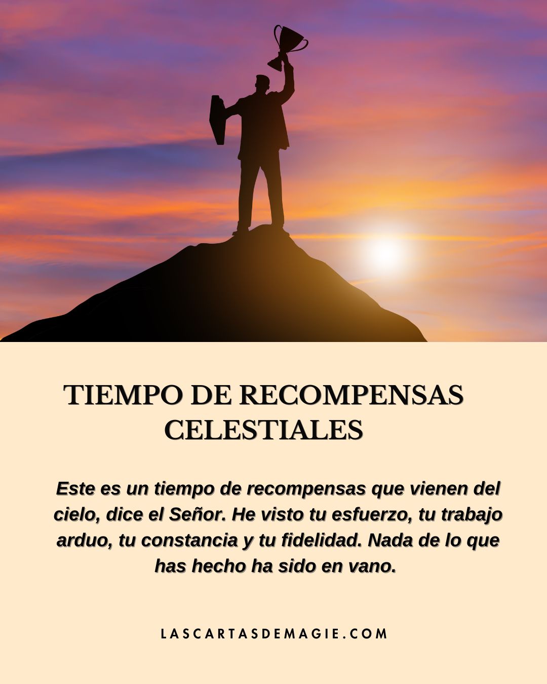 Tiempo de recompensas celestiales - Las Cartas de Magie