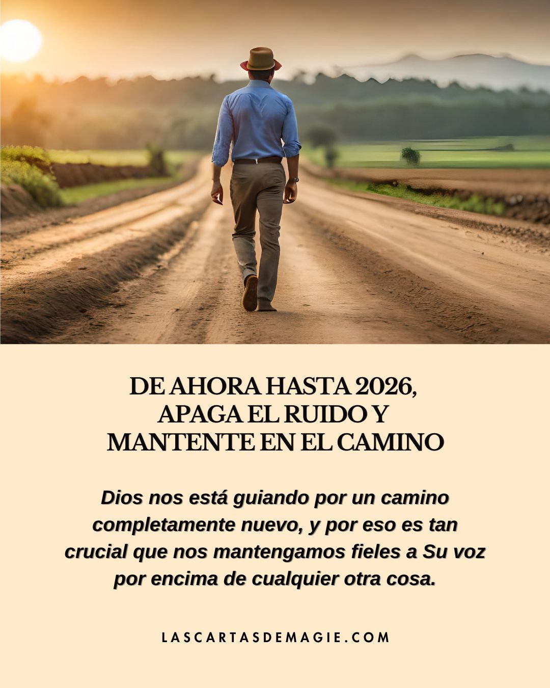Desde ahora hasta 2026 !Apaga el ruido y mantente en el camino¡ - Las Cartas de Magie