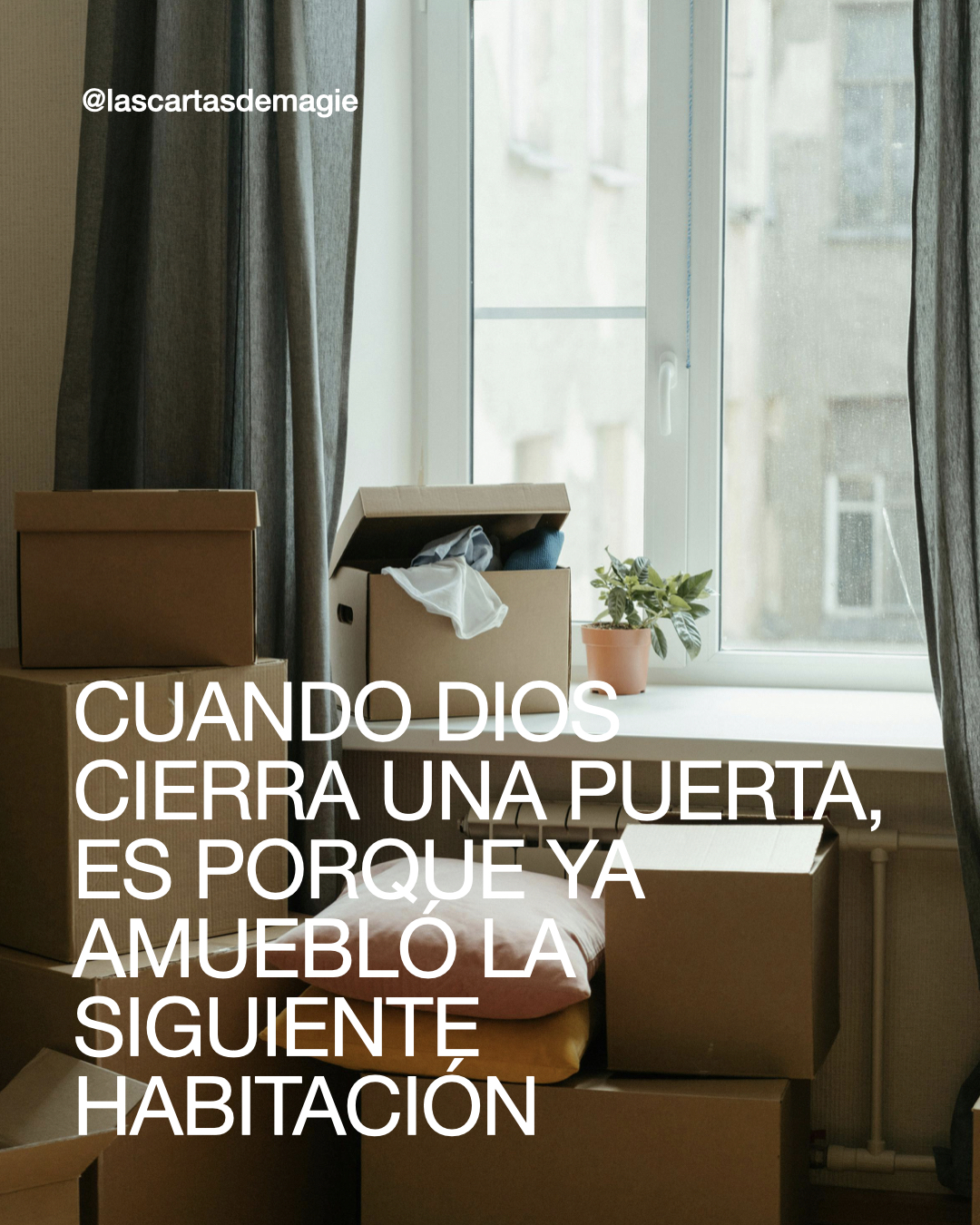 Cuando Dios Cierra una Puerta, Es Porque Ya Amuebló la Siguiente Habitación - Las Cartas de Magie