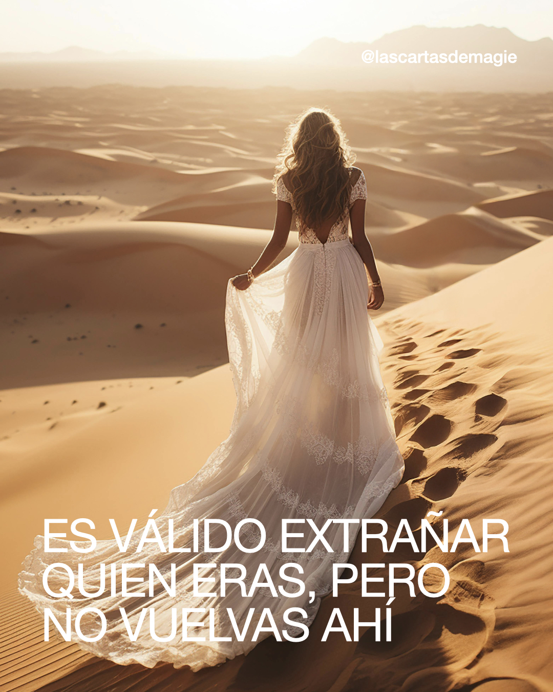 Es Válido Extrañar Quien Eras, Pero No Vuelvas Ahí - Las Cartas de Magie