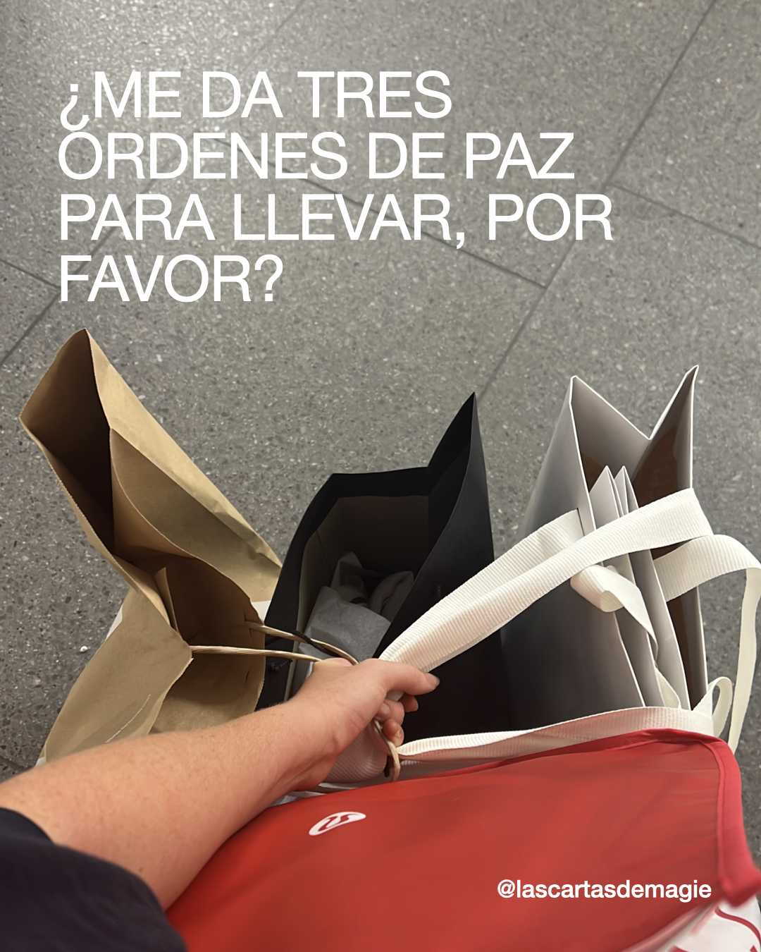 ¿Me Da Tres Órdenes de Paz Para Llevar, Por Favor? - Las Cartas de Magie