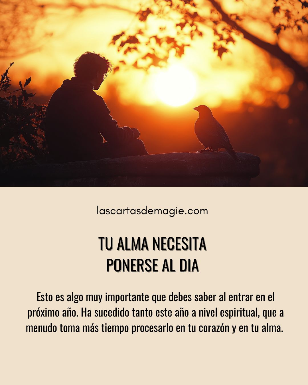 Tu alma necesita ponerse al día - Las Cartas de Magie