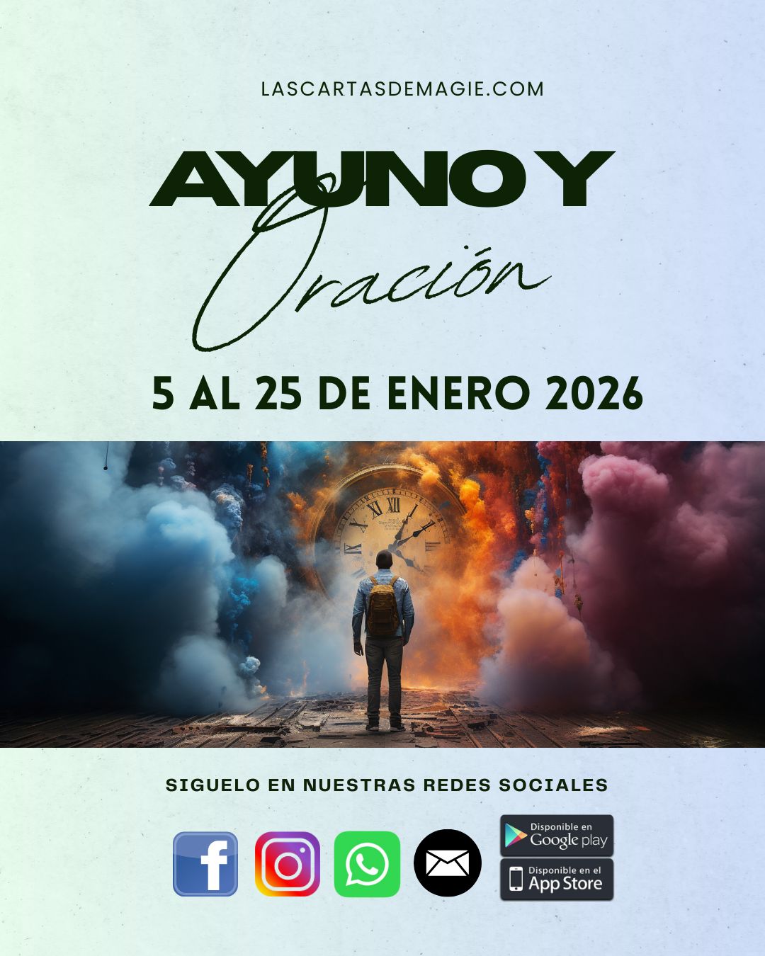 Únete del 5 al 25 de enero - Las Cartas de Magie