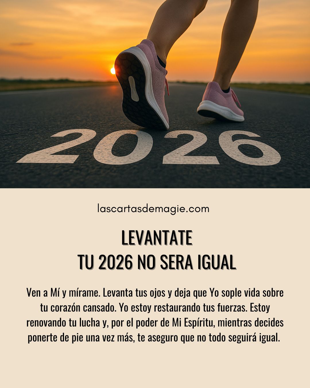 Levántate tu 2026 no será igual - Las Cartas de Magie