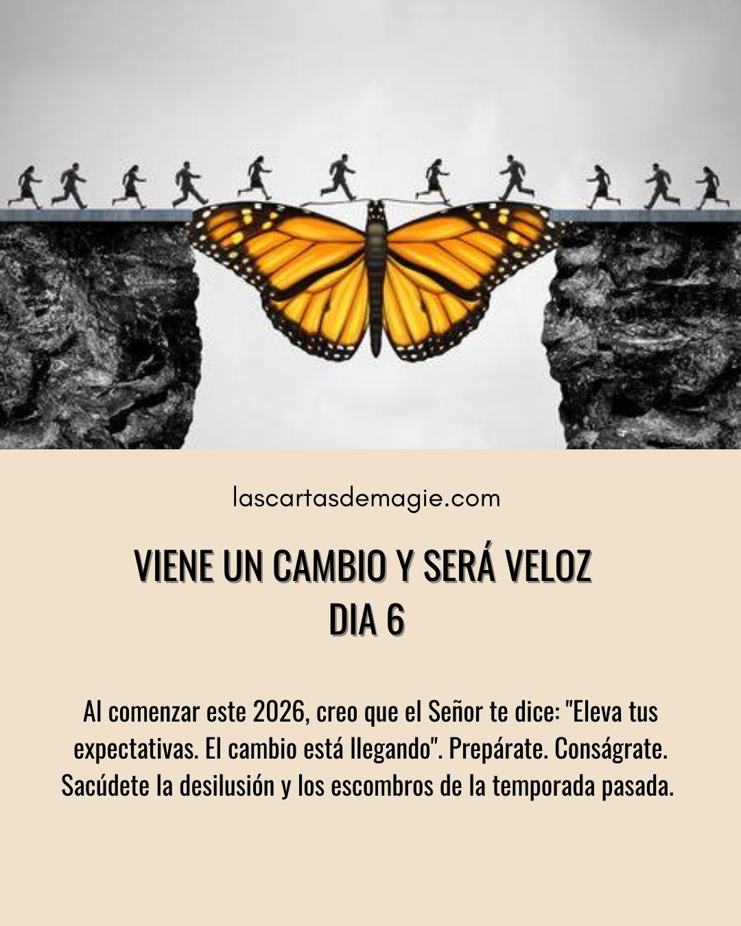 Viene un cambio y será veloz – Día 6 - Las Cartas de Magie