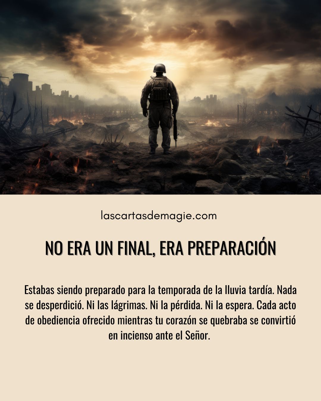 No era un final, era preparación - Las Cartas de Magie