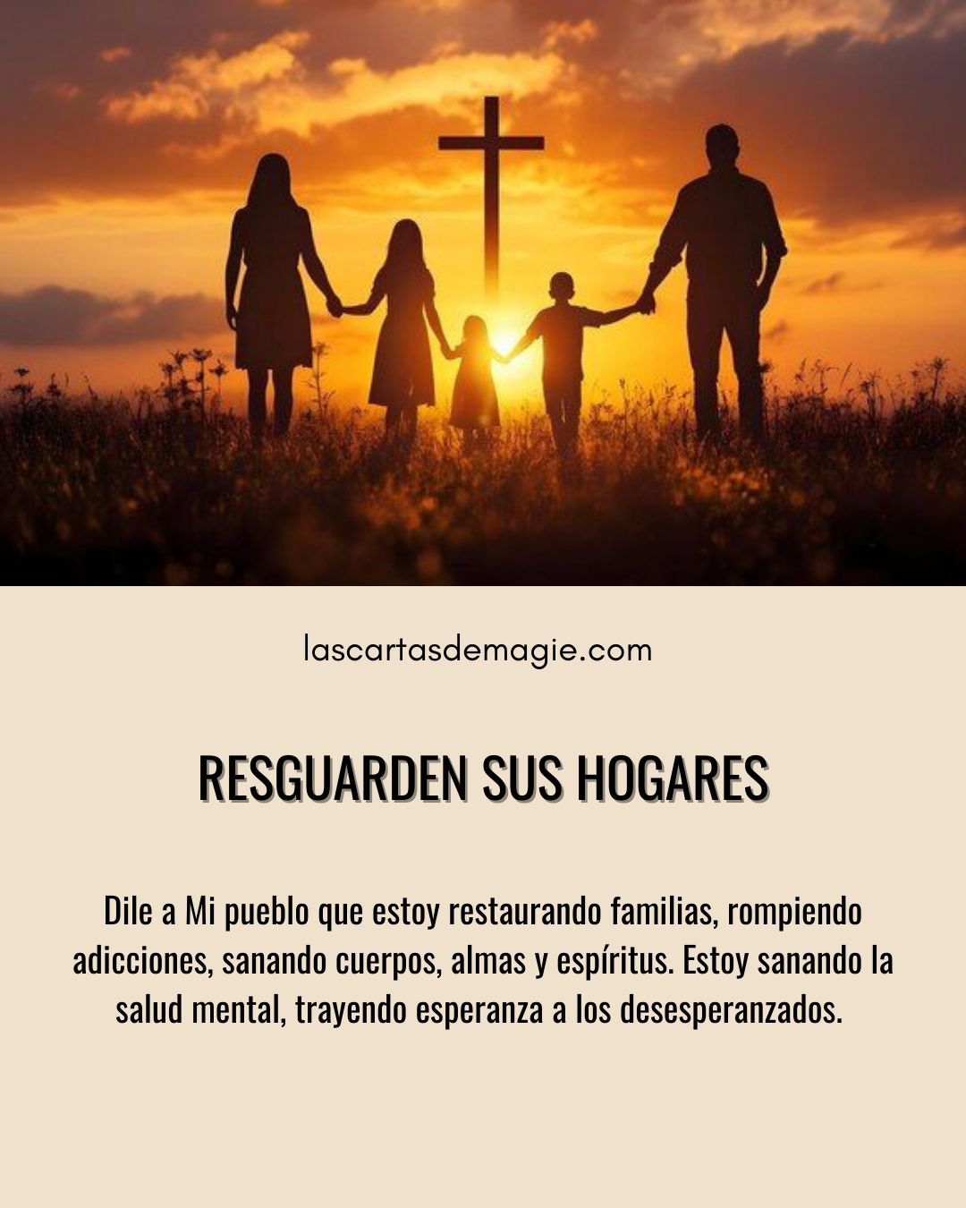 Reguarden sus hogares - Las Cartas de Magie