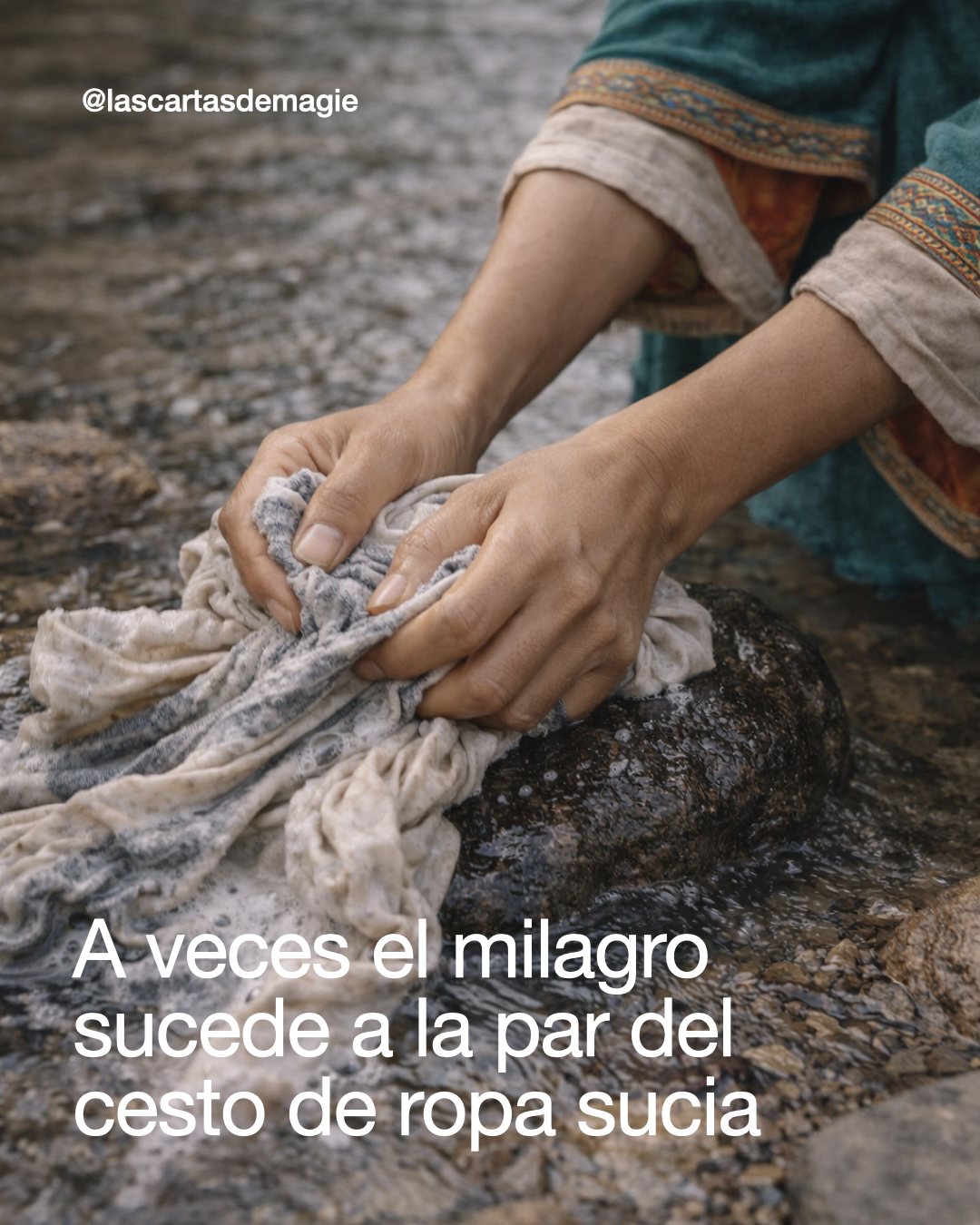 A veces el milagro sucede a la par del cesto de ropa sucia - Las Cartas de Magie