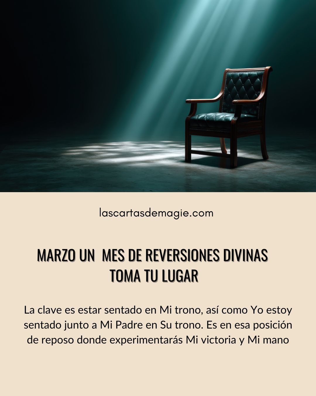 Marzo un mes de reversiones divinas, toma tu lugar - Las Cartas de Magie