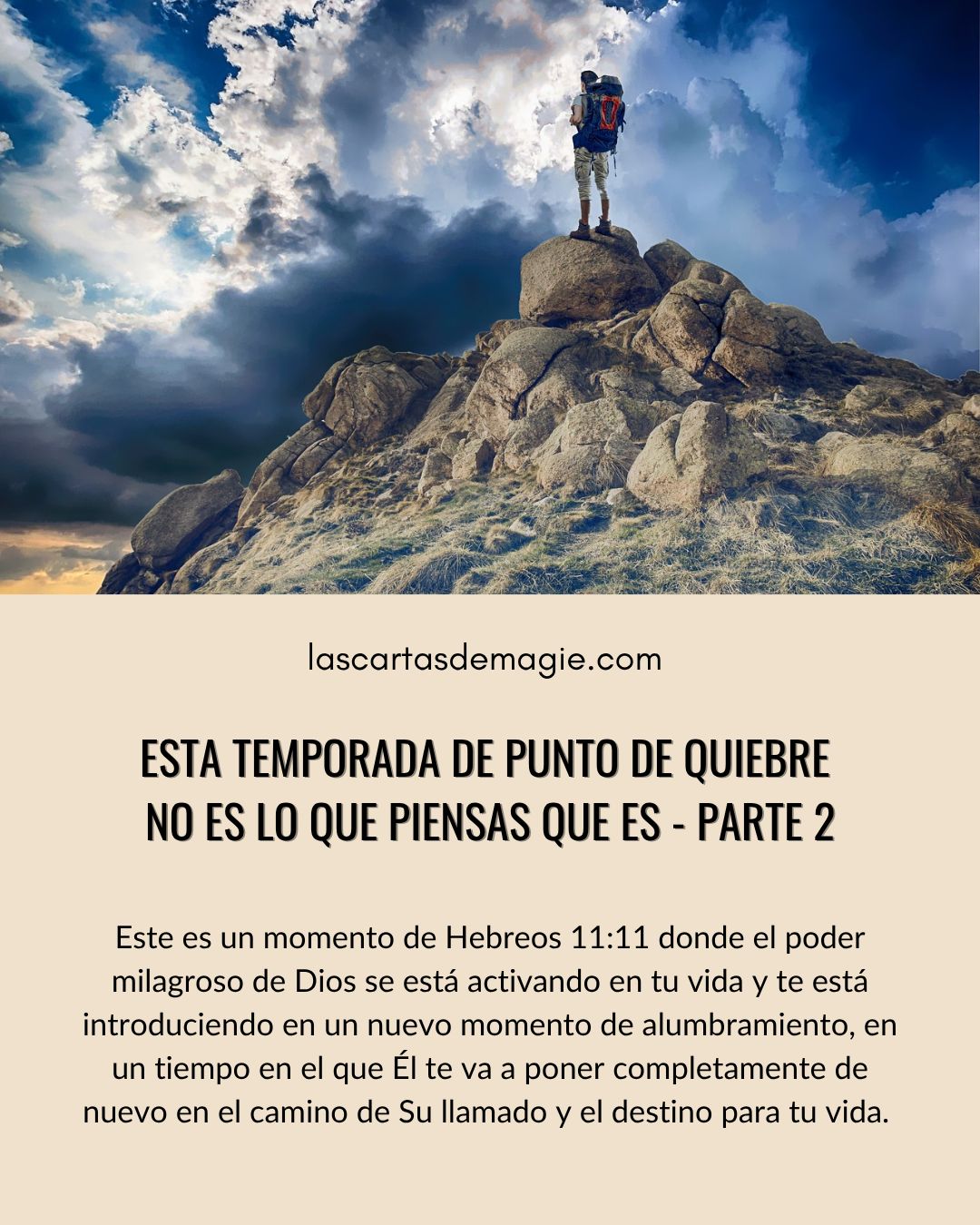 Esta temporada de punto de quiebre no es lo que piensas que es – Parte 2 - Las Cartas de Magie