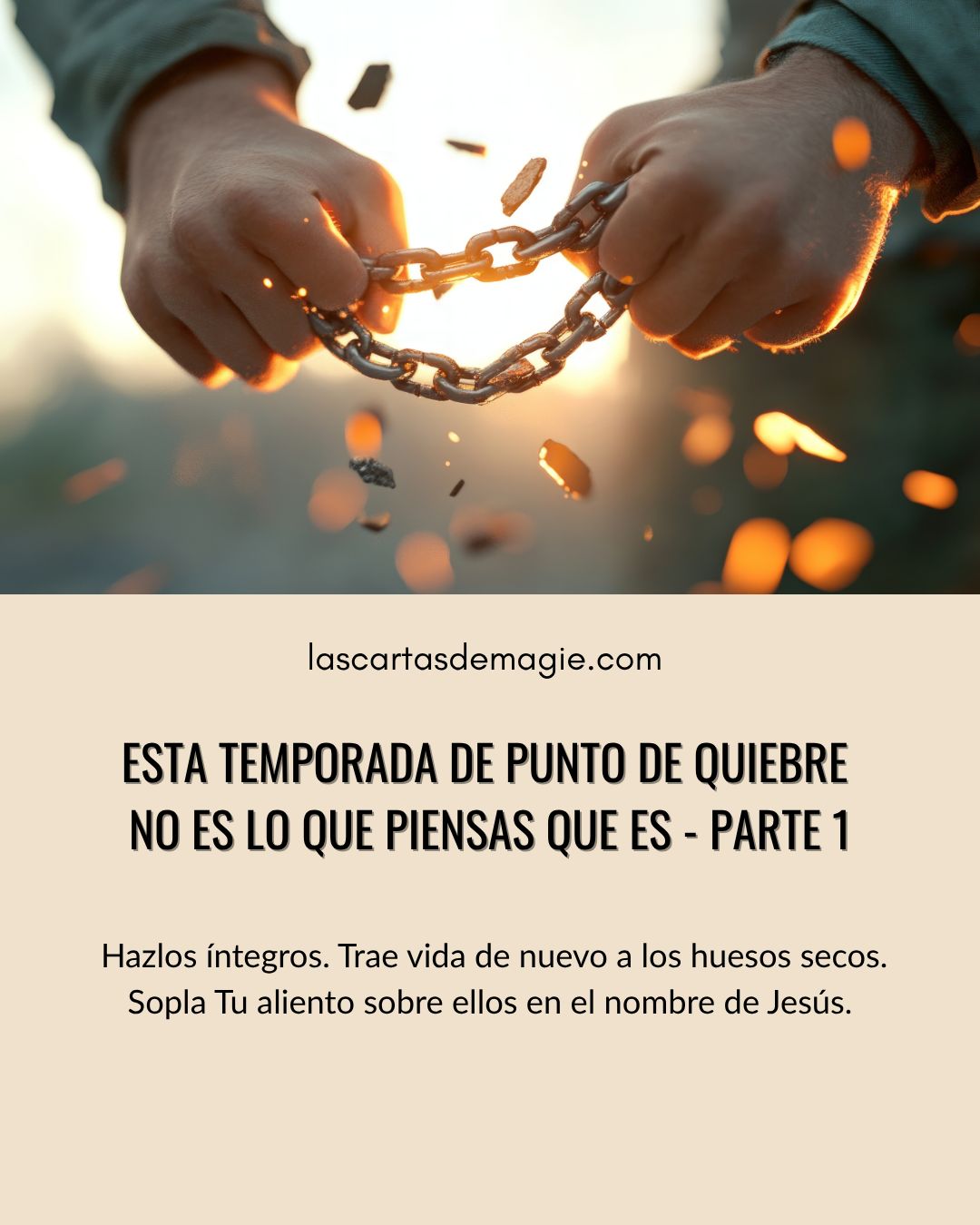 Esta temporada de punto de quiebre no es lo que piensas que es - Las Cartas de Magie