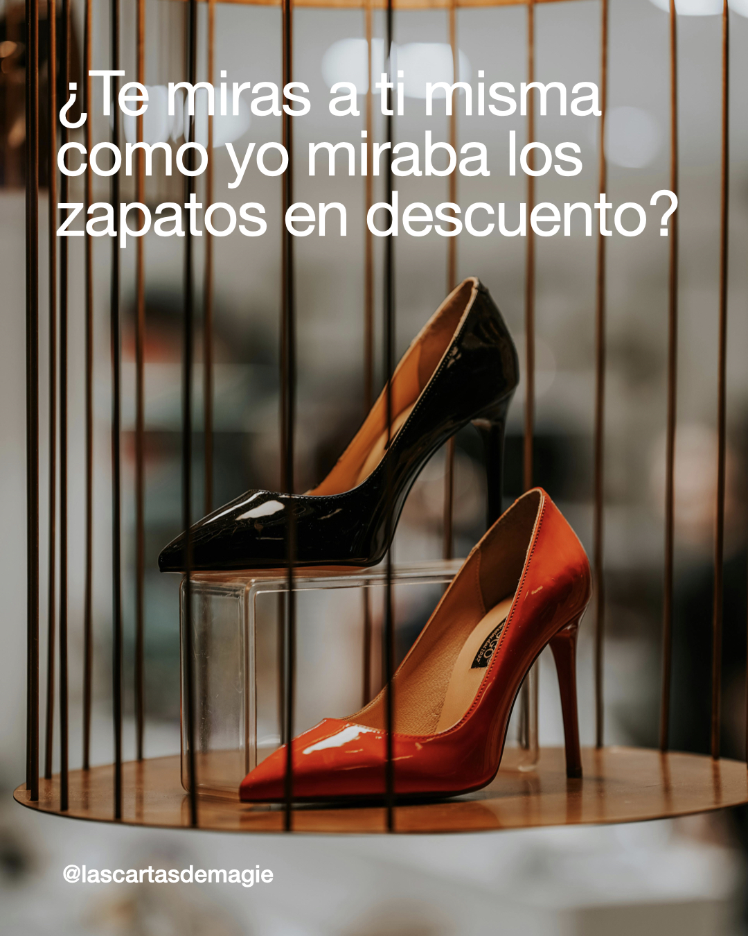 ¿Te miras a ti misma como yo miraba los zapatos en descuento? - Las Cartas de Magie