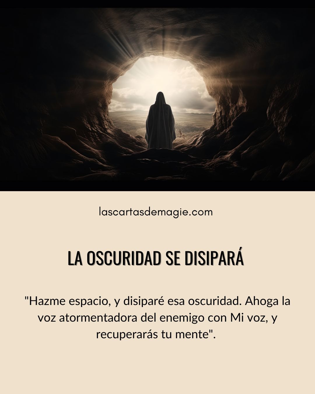 La oscuridad se disipará - Las Cartas de Magie
