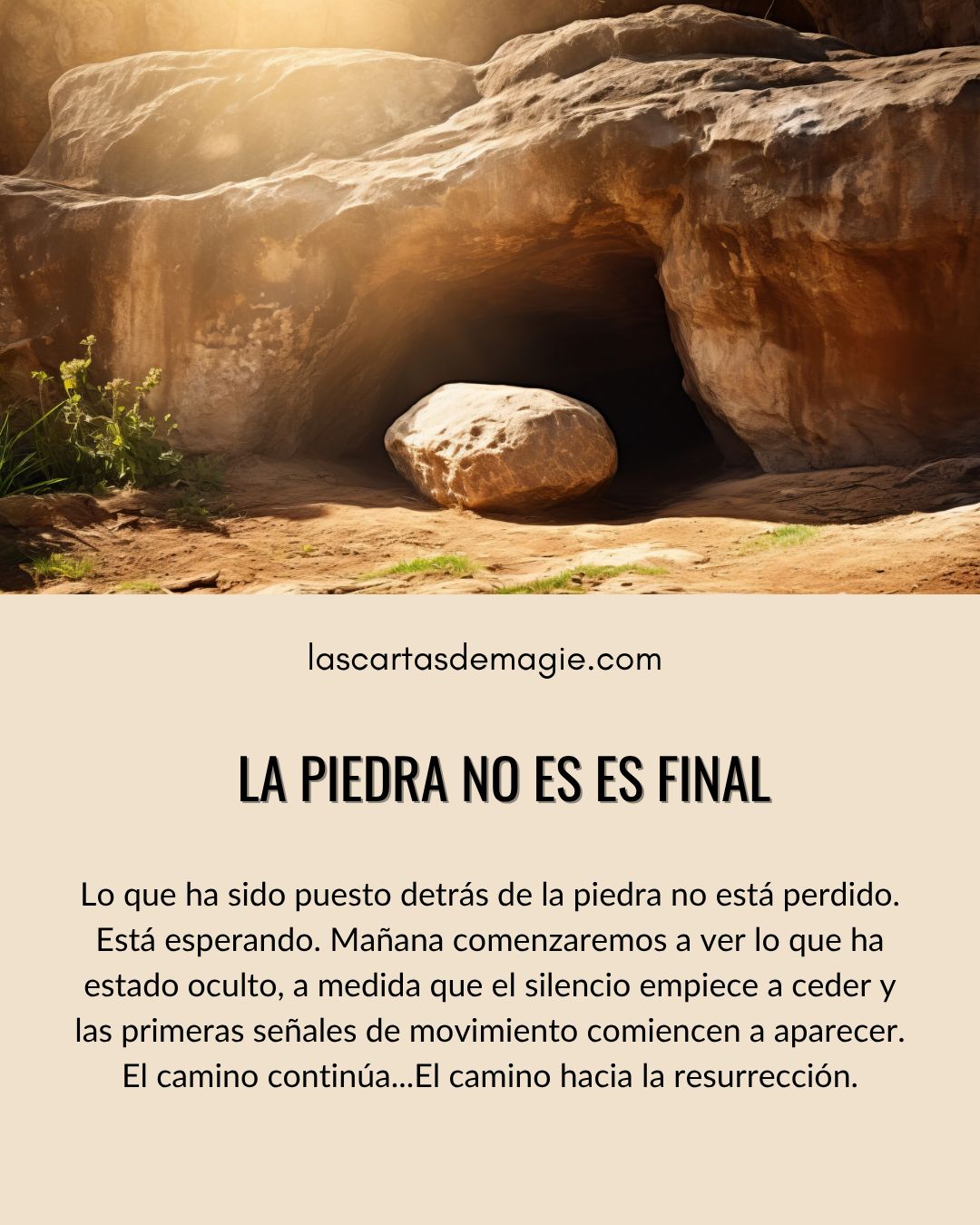 La piedra no es el final - Las Cartas de Magie