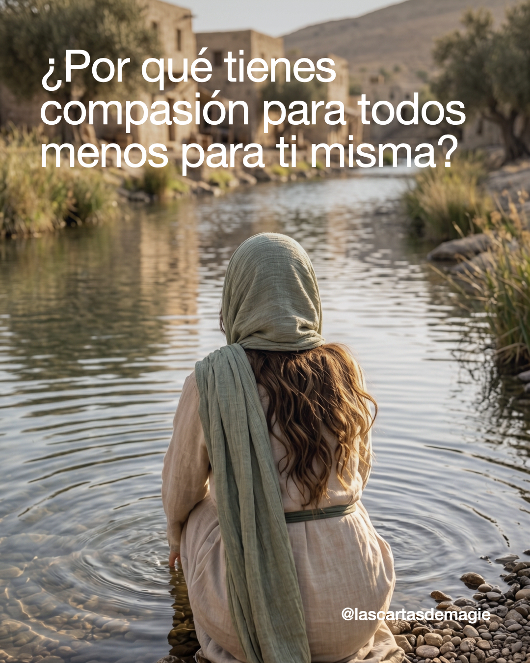 ¿Por qué tienes compasión para todos menos para ti misma? - Las Cartas de Magie