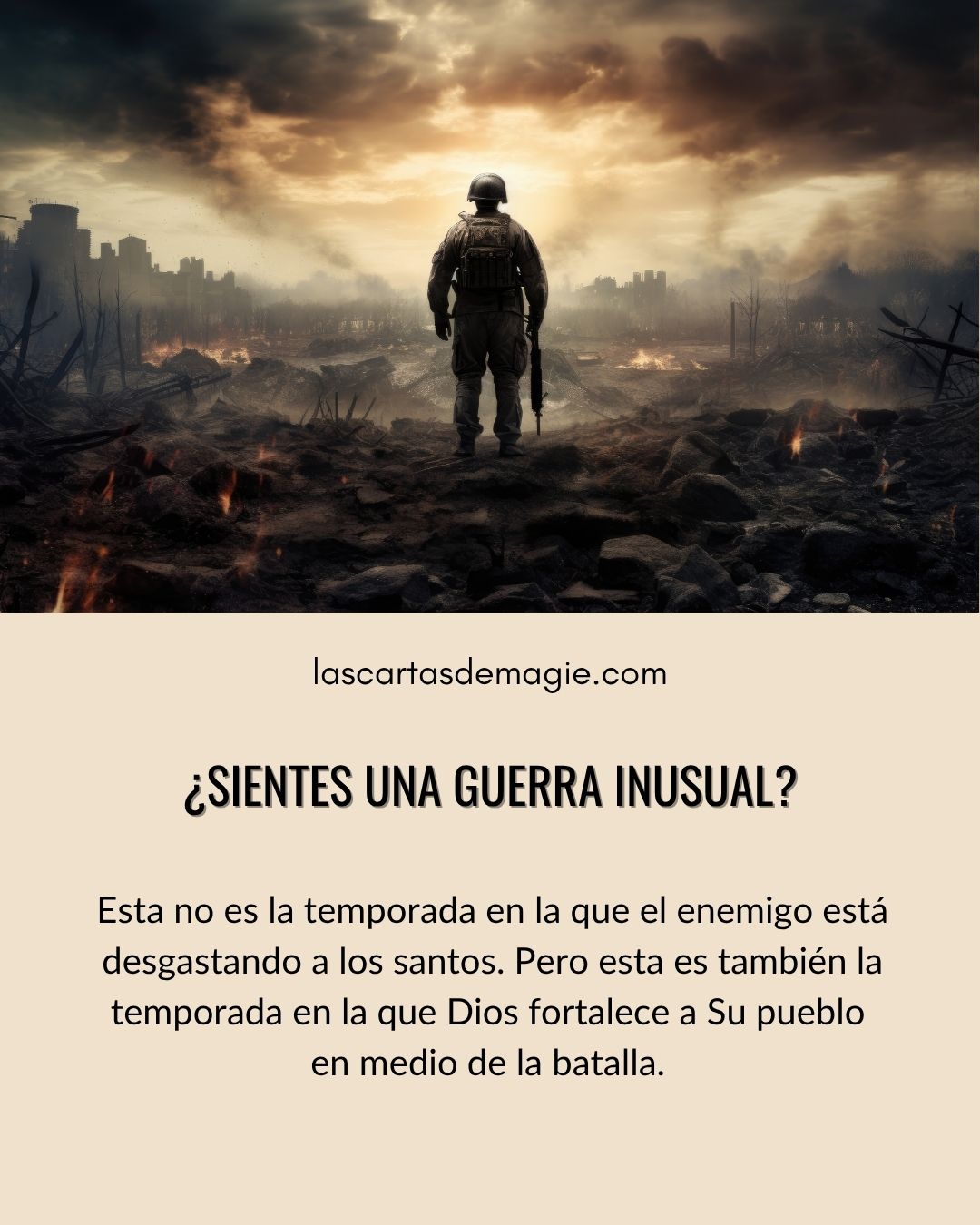 ¿Sientes una guerra inusual? - Las Cartas de Magie