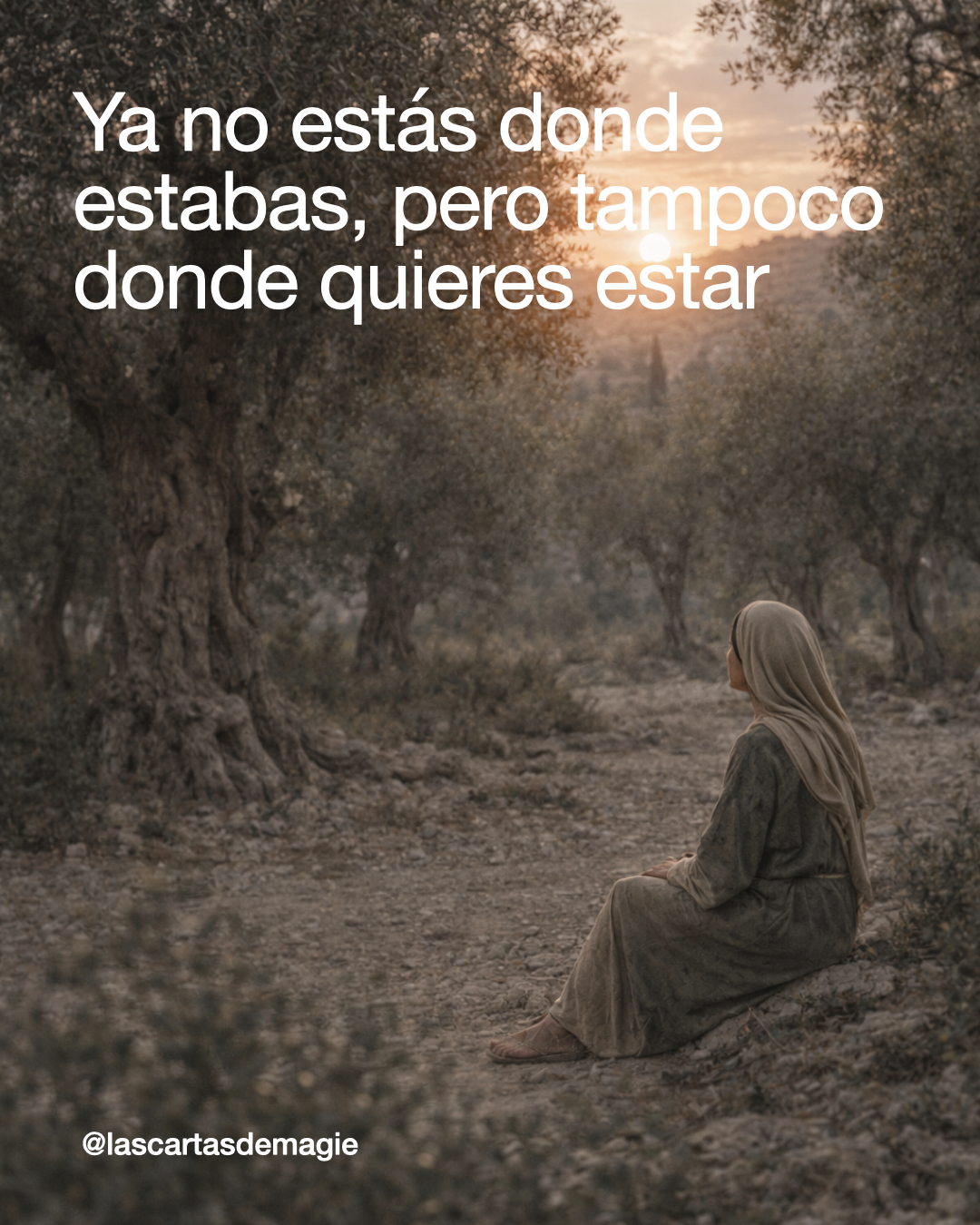 Ya no estás donde estabas, pero tampoco donde quieres estar - Las Cartas de Magie