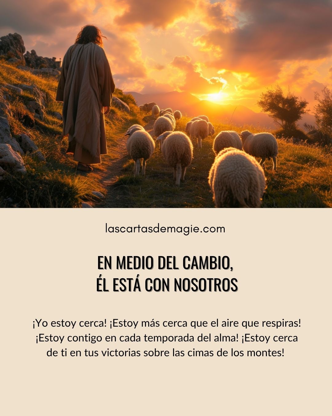 En medio del cambio, Él está con nosotros - Las Cartas de Magie