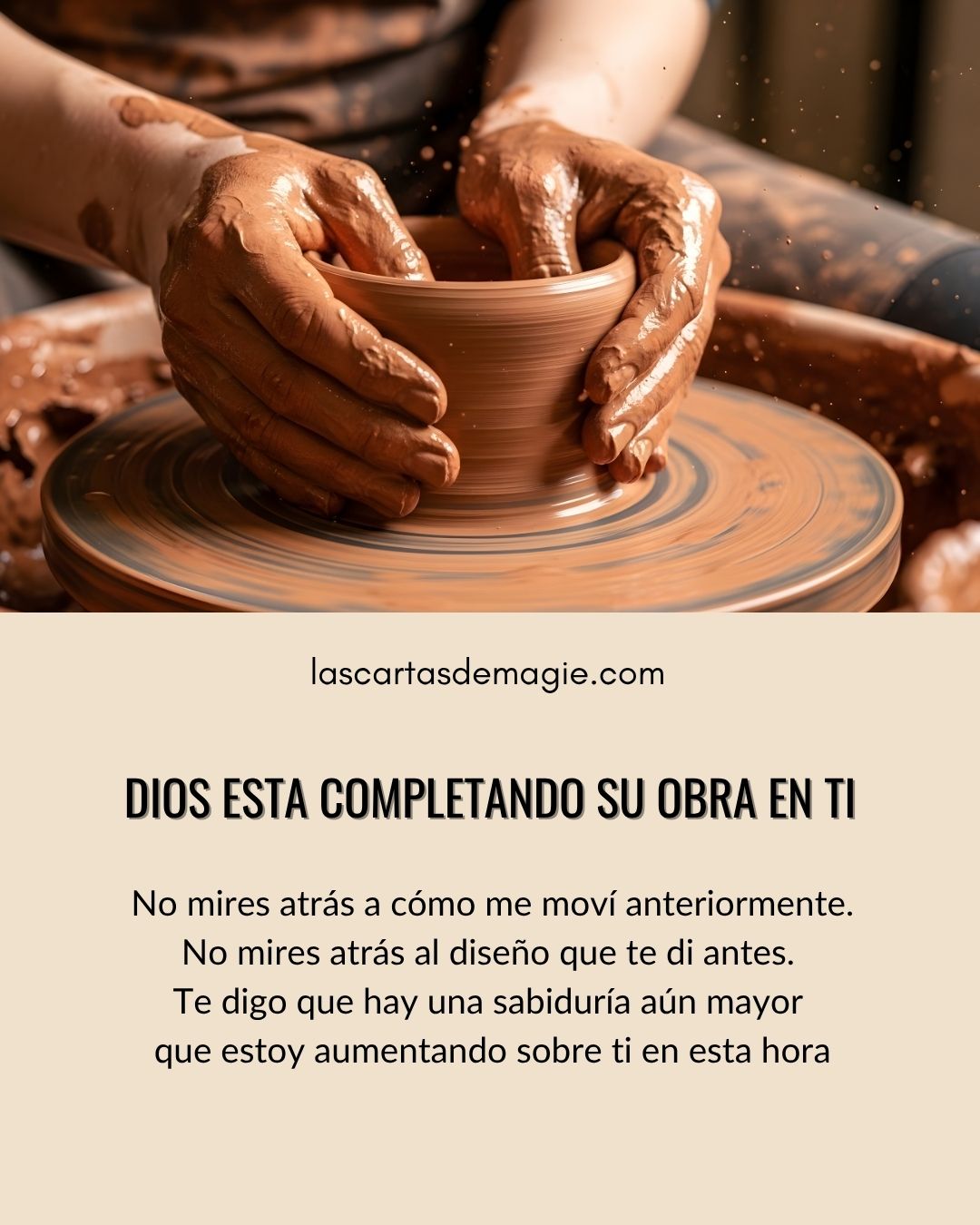 Dios está completando su obra en ti - Las Cartas de Magie