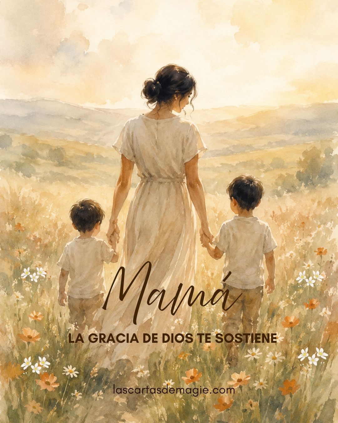 La gracia de Dios te sostiene mamá - Las Cartas de Magie