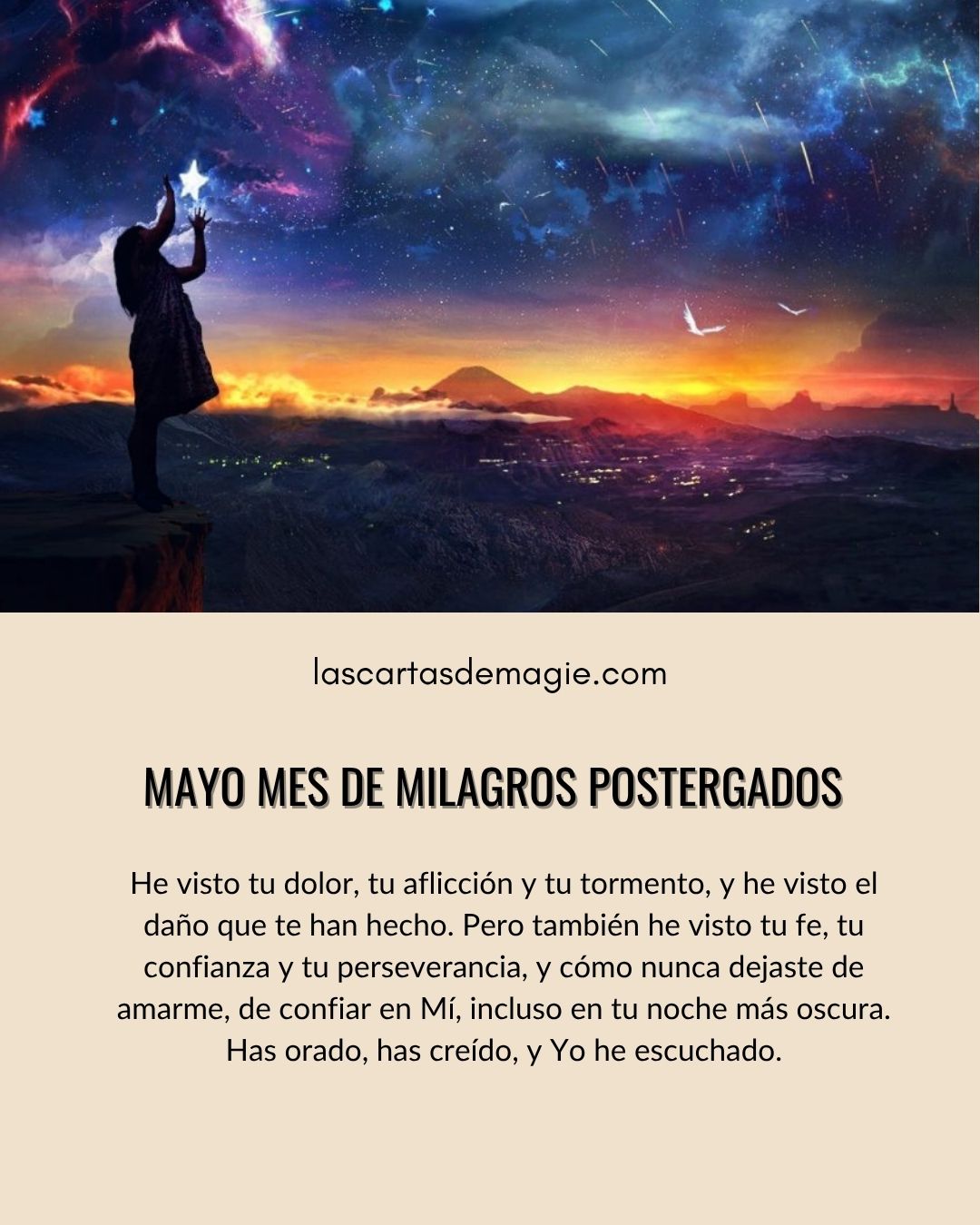 Mayo, mes de milagros postergados - Las Cartas de Magie